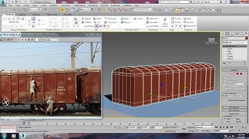 Tutorial on Modeling and Texturing a Goods Carrier Bogie in 3dsmax.( Part 1)