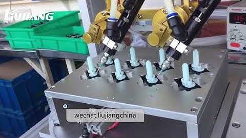 Grease lubricating oil dispenser with 3 axis dispensing machine