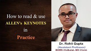 How to study Allens Keynotes | How to use Allens Keynotes in Practice | Materia Medica | Homeopathy screenshot 2