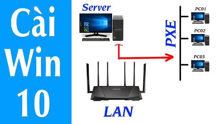 Cài Win 10 qua mạng LAN - Boot from PXE