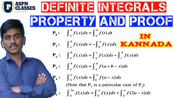 PROPERLY OF DEFINITE INTEGRALS  Class 12 maths