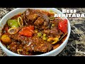 Beef Afritada with Tomatoes