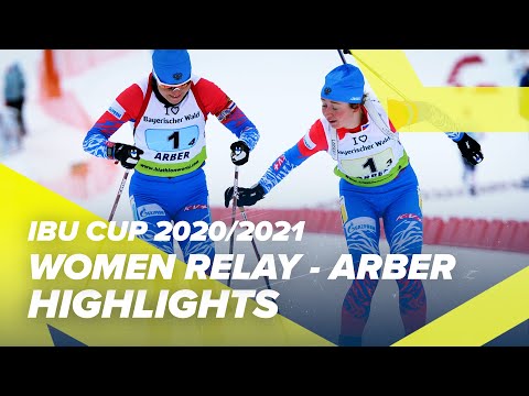 Arber Highlights Women Relay IBU Cup 2020/2021