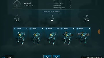 War Robots - War Robot Test Server 3.4.0 (326) Hangar Decks Introduction