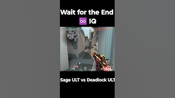 Sage Ulted, Deadlock Ended It!" #valorant #clutch #deadlock #sage #1v2