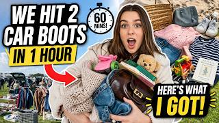 We Hit 2 Car Boots in 1 Hour – Here’s What I Got!