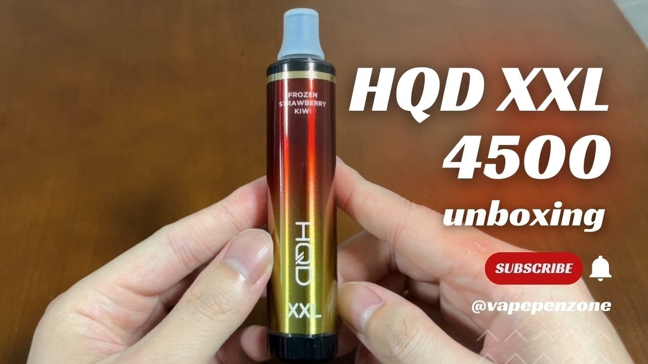HQD XXL / Cuvie Pro 4500 Puffs Unboxing | Airflow Adjustable Disposable Vape | Vapepenzone Global