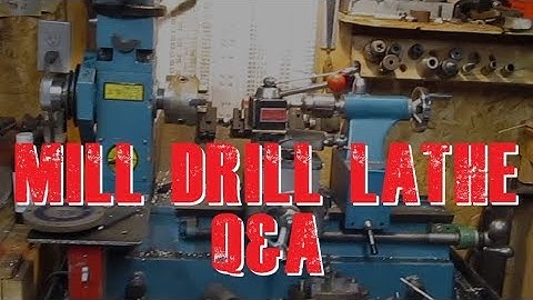 Q&A HQ400 Mill Drill Lathe by Chizhou