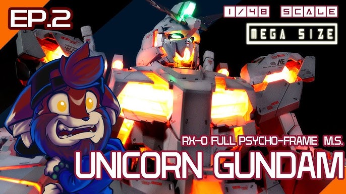 Mega Size 1/48 Unicorn Gundam (Destroy Mode)