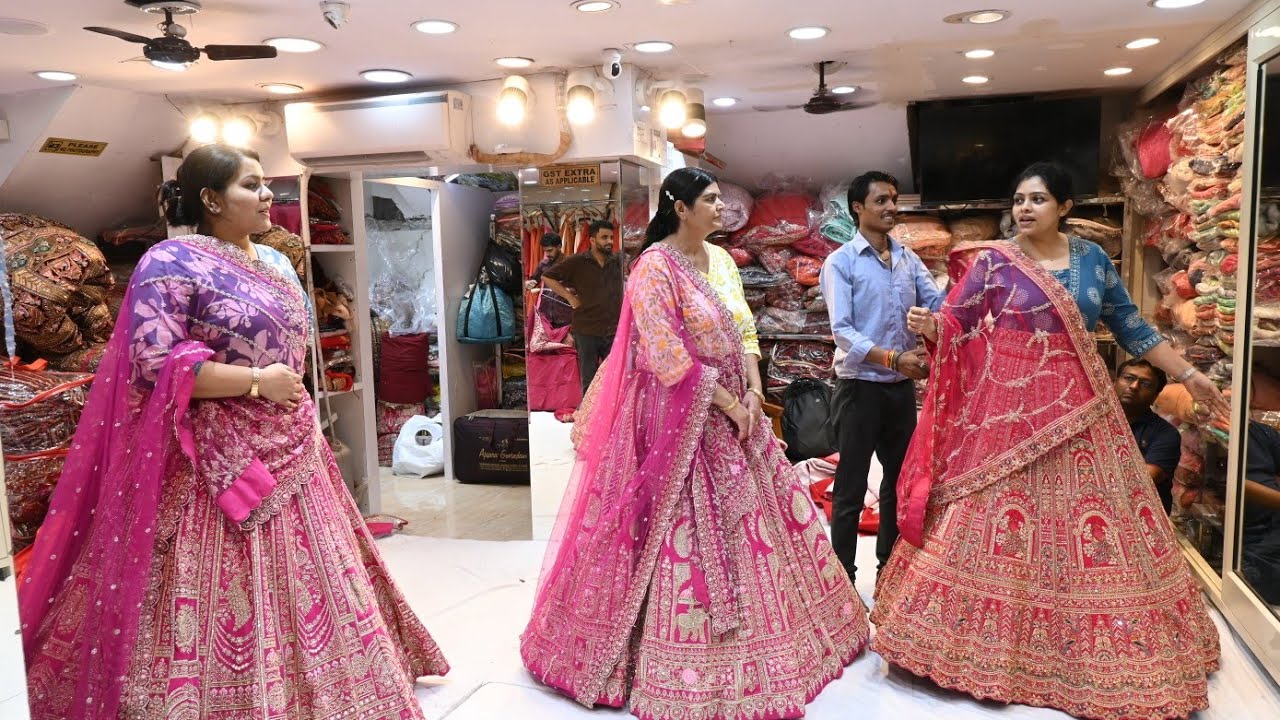 🤩Rs 1850 Only 😍| Non Bridal Lehenga With Price | Bridal Lehenga Chandni Chowk | Apsara Saree ऑफर |