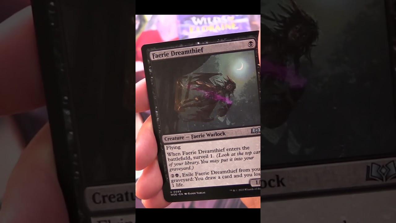 CRAZY PULL! Wilds of Eldraine Draft Booster Pack