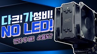 공랭 쿨러에 LED 빼고 가성비를 넣으면? DEEPCOOL GAMMAXX 400 EX