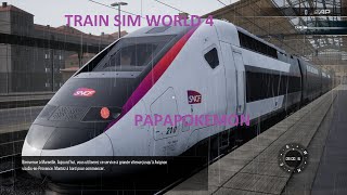 TRAIN SIM WORLD 4 034 scénario TGV pluie à grande vitesse screenshot 1