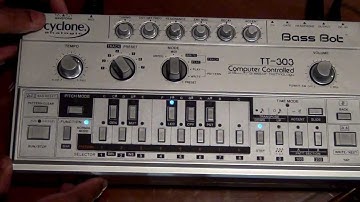 TB 303 with midi - Bass Bot by Cyclone Analogic - Demo 1