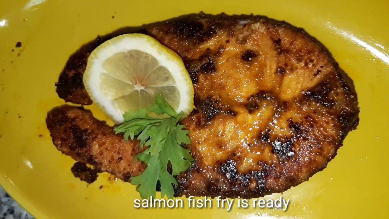 SALMON FRYFISH FRYINDIAN STYLEsalmon fry by sns foodzone YouTube
