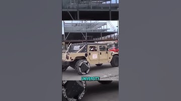 From Wheels to Tracks with the Push of a Button. #viralvideo