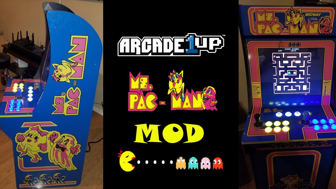 Arcade mod. Pacman arcade. сколько уровней в ms.pacman от my arcade.