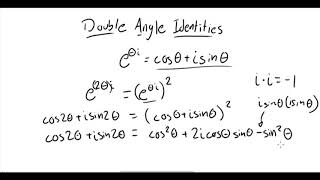PROOF for the Double Angle Identities