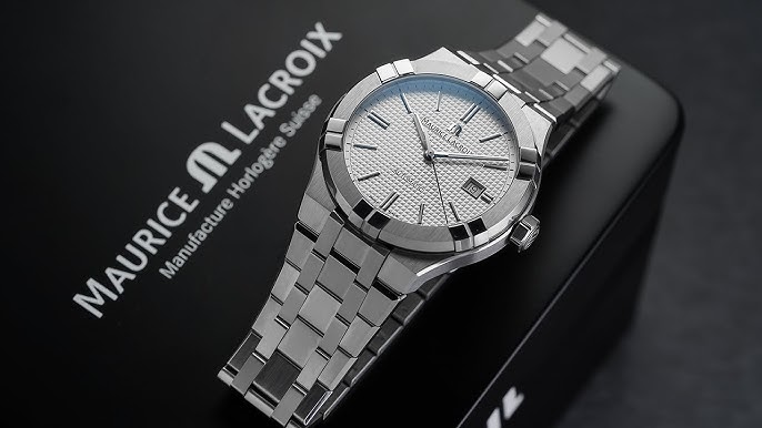 Maurice Lacroix Aikon Automatic Date 39mm AI6007-SS002-731-1 - YouTube