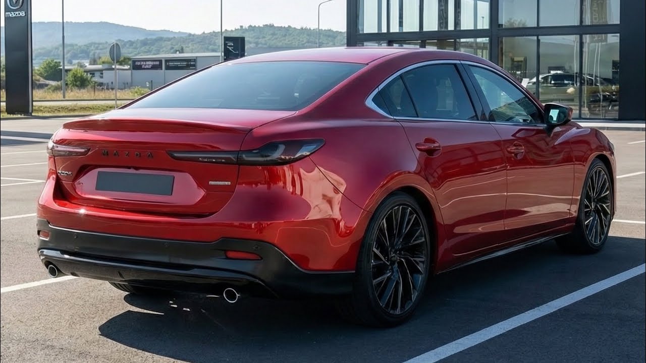 Совершенно новая Mazda 6 2027 года — шестицилиндровый заднеприводный двигатель, и это шедевр