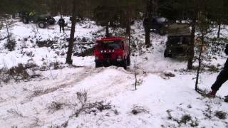 Uddevalla 20130223 Skönt med 4x4 i backe