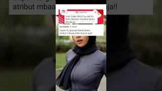Viral Video Oklin Fia Jilat Eskrim, Nitizen Kasian Sama Kerudung