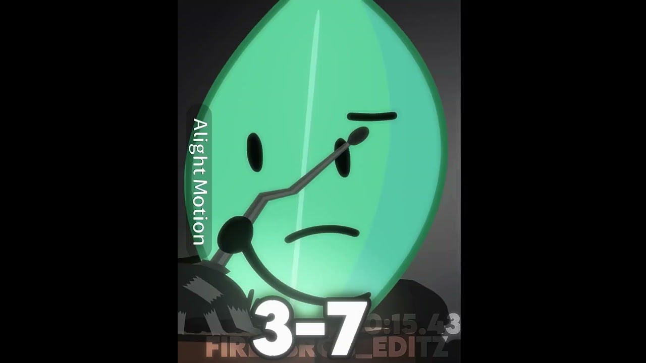 Snowball vs leafy #1v1 #bfdi #edit
