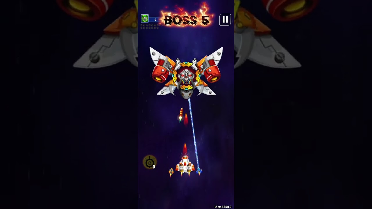 Space Shooter - A Mobile Game (First Ten Bosses)