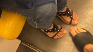 Sandals In The Train