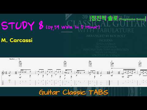 STUDY 8(Op.59 Walz In D Minor) (+) - Matteo Carcassi