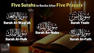 Five Surahs to Recite After Five Prayers | Daily Recitation - Everyday Quran screenshot 5