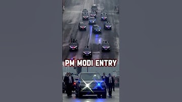 Narendra Modi Entry | PM Modi convoy | narendra modi car entry #narendramodi #modi