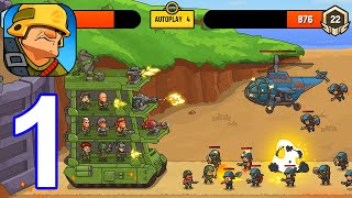 World War Defense - Gameplay Walkthrough Part 1 Wave 1-12 (Android,iOS) screenshot 2