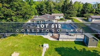 Ultimate Waterfront Property: 4 Bed Lake House with Pool, Dock & Walk-out Basement
