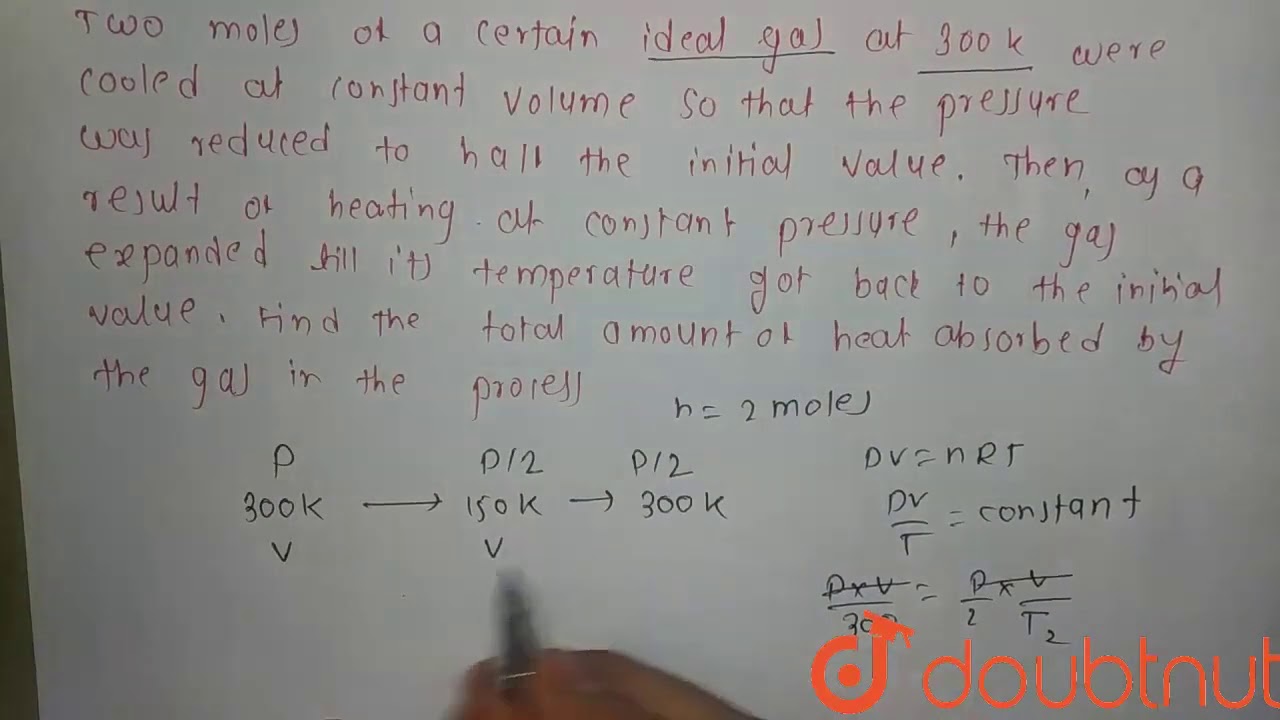 What Is The Kinetic Energy Per Mole Of An Ideal Gas At 300k