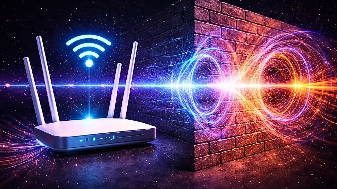 Cada Ola Cuántica Oculta Que Hace Que Su Wi-Fi Atraviese Paredes Explicada