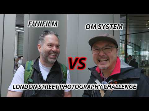 London Street Photography challenge BW vs Colour (ft. Marc Newton) VLOG 168