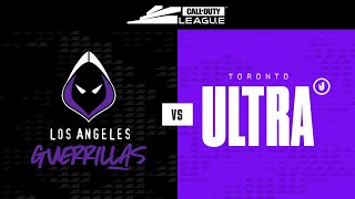 @LAGuerrillas vs @TorontoUltra | Stage IV Week 3 — LA Thieves Home Series | Day 1