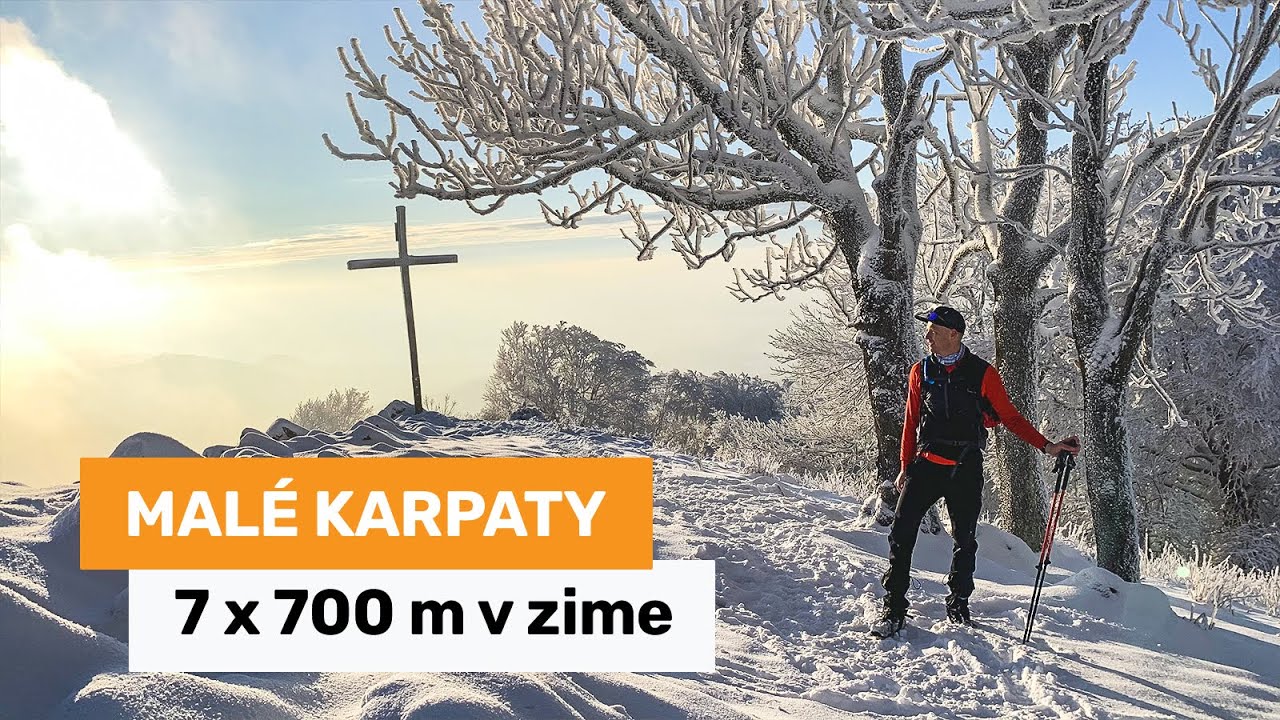 Malokarpatská koruna - 7 x 700 m v zime