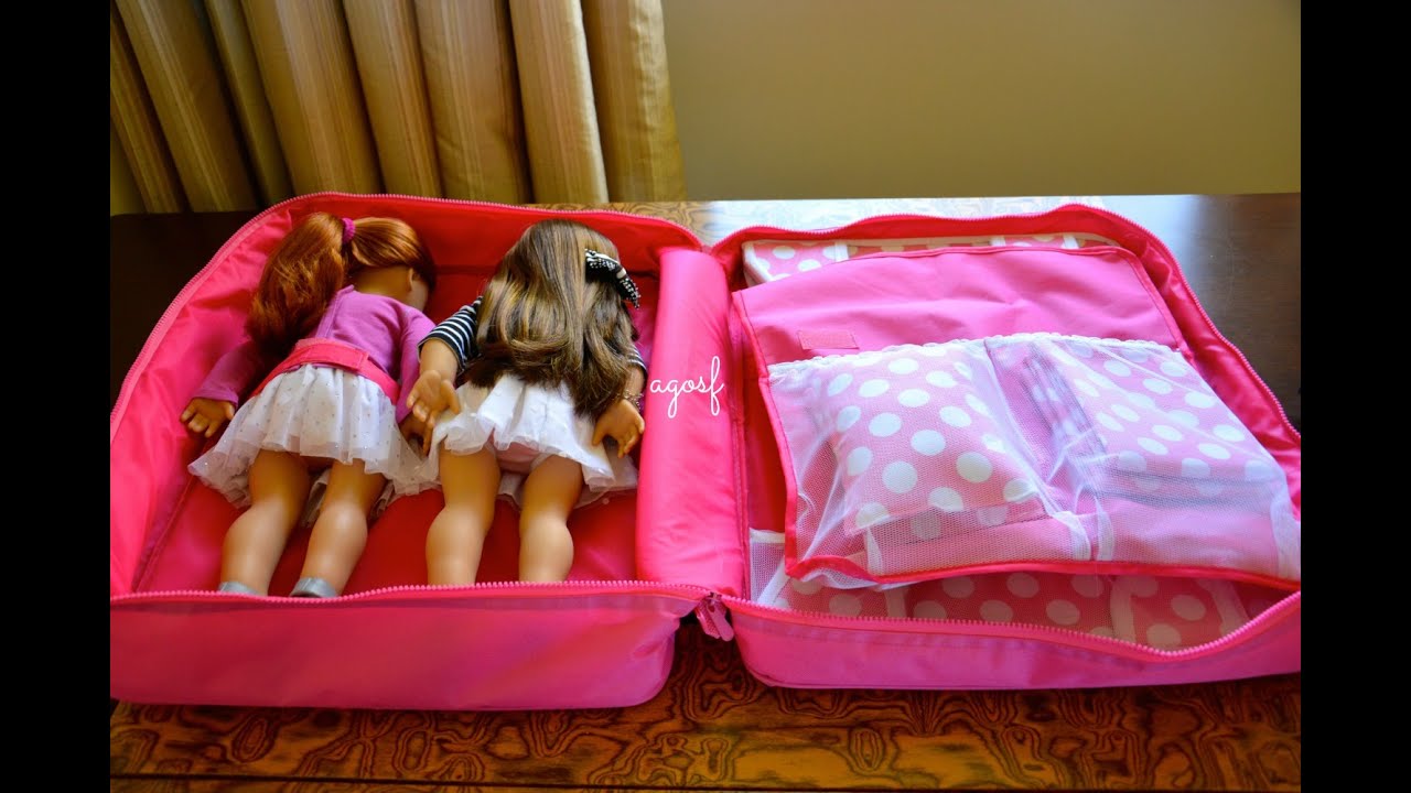 How to Pack For Your American Girl Doll Hotel Overnight Stay! YouTube