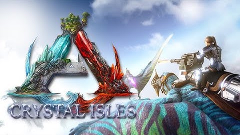 ARK Survival Evolved: Crystal Isles (PS4) - Ep.5 - The Hunt For Keratin/Chitin..