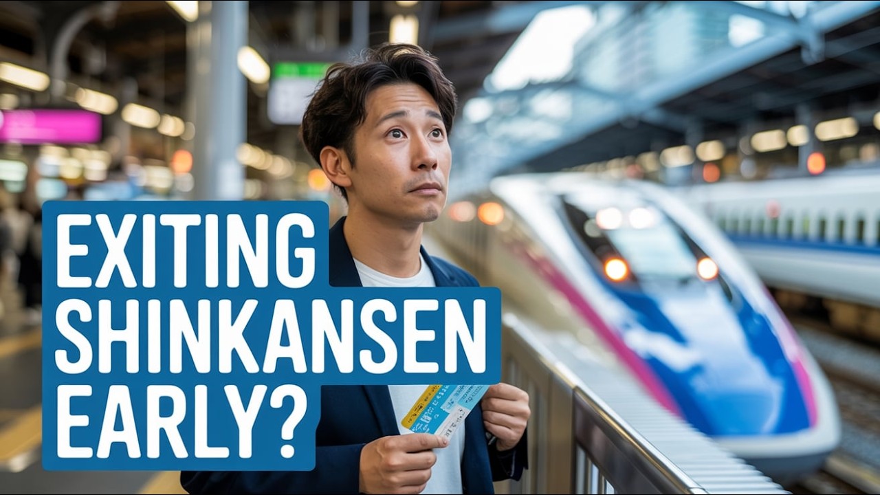 Можно ли выйти из Синкансэна раньше? Правила пользования японскими сверхскоростными поездами, кот...