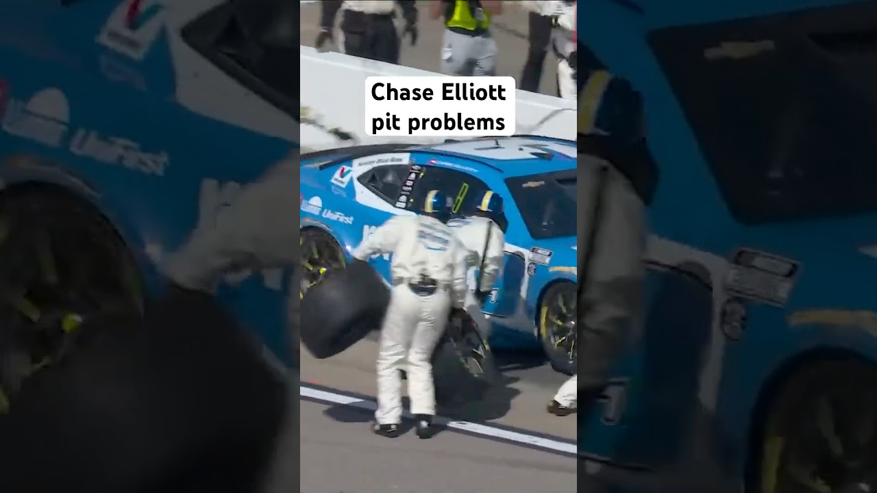 Chase Elliott was having a good day and then 