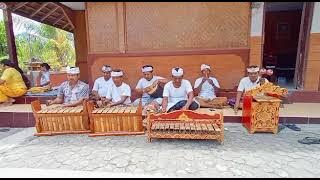 Genjek angklung suling merah putih Bali.2020