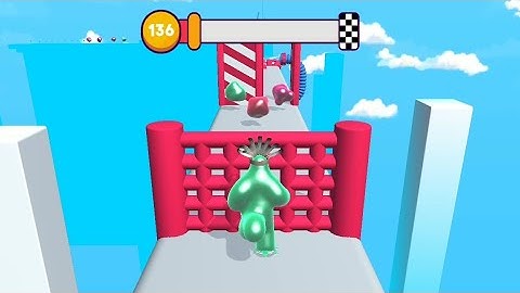 BLOB RUNNER 3D ALL LEVELS #140 (IOS & ANDROID) GAMEPLAY WALKTHROUGH PART 13