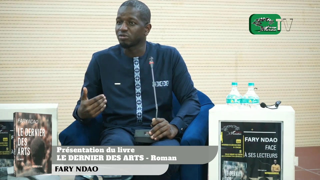 Présentation du livre LE DERNIER DES ARTS Fary NDAO