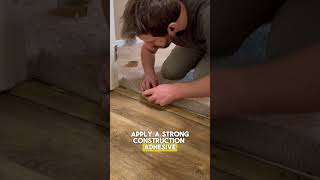 The Secret to a Flawless Carpet to Floor Transition! 🛠️ #shorts #diy