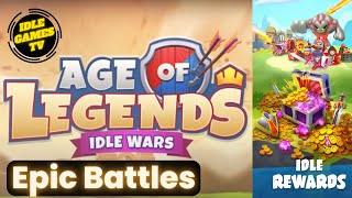 Lead Your Army To Victory In Age Of Legends: Idle Wars Game Review Beginner Guide screenshot 1