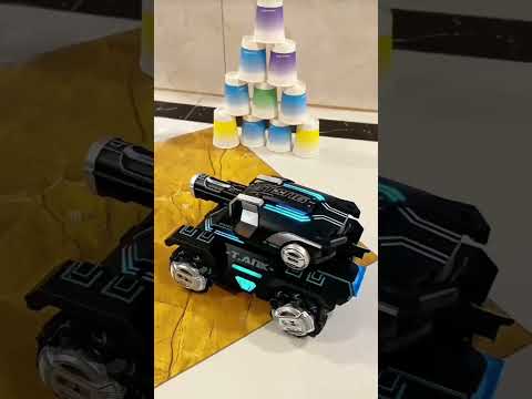 دبابة تحكم عن بعد تقاتل كأنها حقيقية 