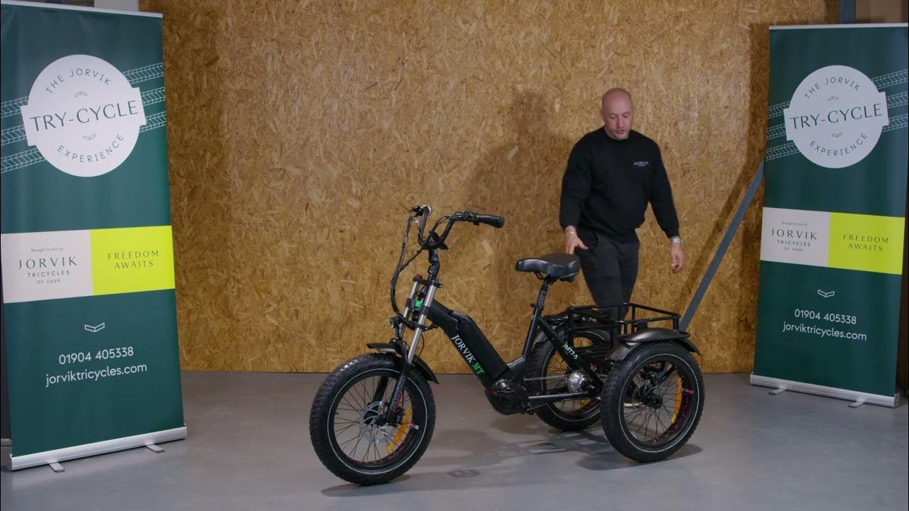 JMT7 Tricycle Demonstration Jorvik Tricycles YouTube